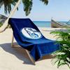 Asciugamano da Spiaggia Stampato FC Schalke 04, Asciugamano Grande Morbido ad Asciugatura Rapida per Spiaggia Campeggio Nuoto