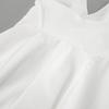 White Halter Neck A-Line Maxi Dress Women Elegant Party Cocktail