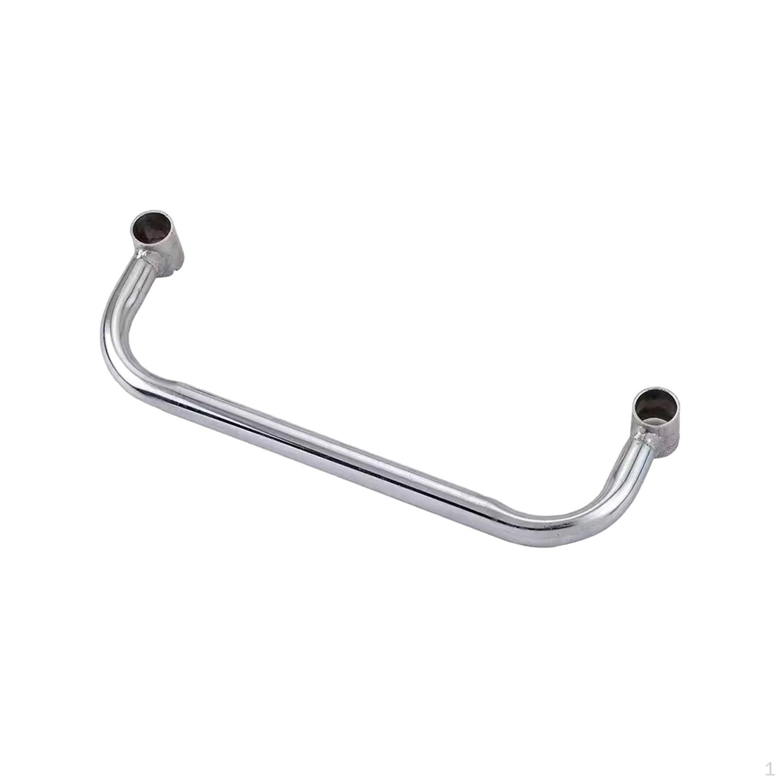 

Ручка для стеллажа из хромированной проволоки — простая установка 45cm