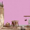 Soft Dots Wallpaper, Powder Pink for Living Room and Bedroom 50x1000