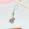 Cartoon Panda Bamboo Keychain Pendant - Cute School Bag Accessory and Creative Gift for Students