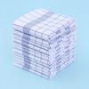 Vintage  Cotton Kitchen Towels - 6/12 Pack, Low Lint, Space-Themed Plaid Design, Hand Wash Only, Ideal for Home & Dining