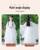 White Hanfu for Girls: Summer Children's Ancient Costume - Spring/Autumn Improved Ruqun Style 2026