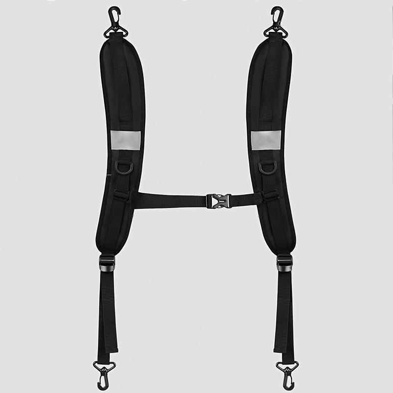 Adjustable Padded Shoulder Straps, heavy-duty replacement set. Ergonomic cushion design, perfect fit for most backpacks