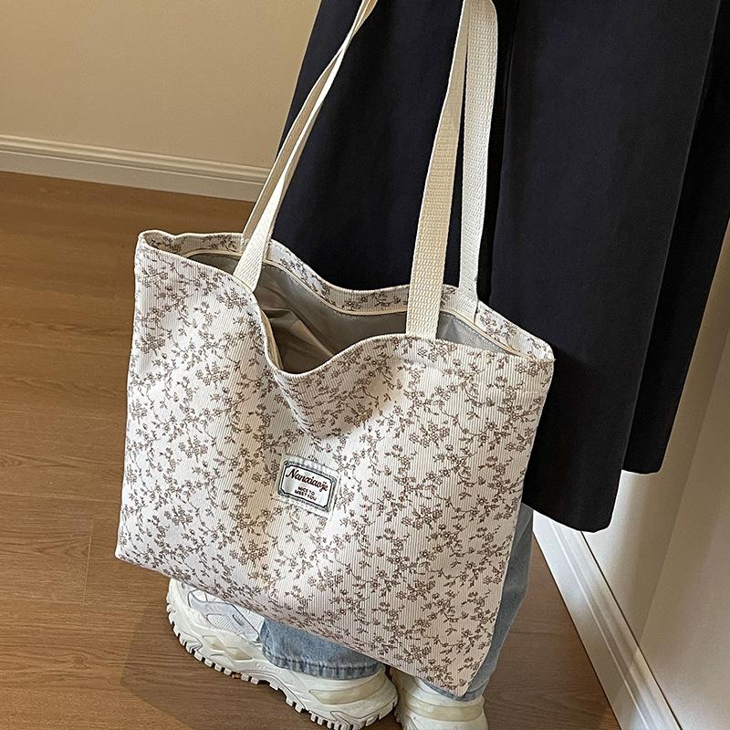 High School Tote Bag Female Commuter Shoulder Mommy Bag Female Student Makeup Bag