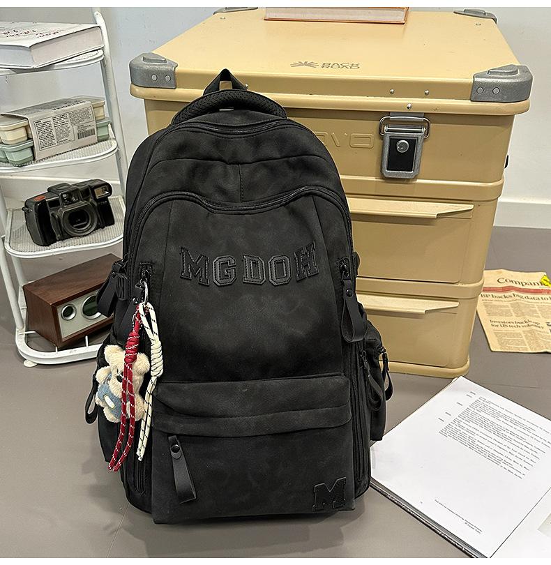 Schoolbag manufacturers wholesale backpack large capacity air cushion outdoor travel bag computer bag lightweight junior high school high school