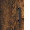 Wall Cabinet Smoked Oak 34.5 x 34 x 90 cm