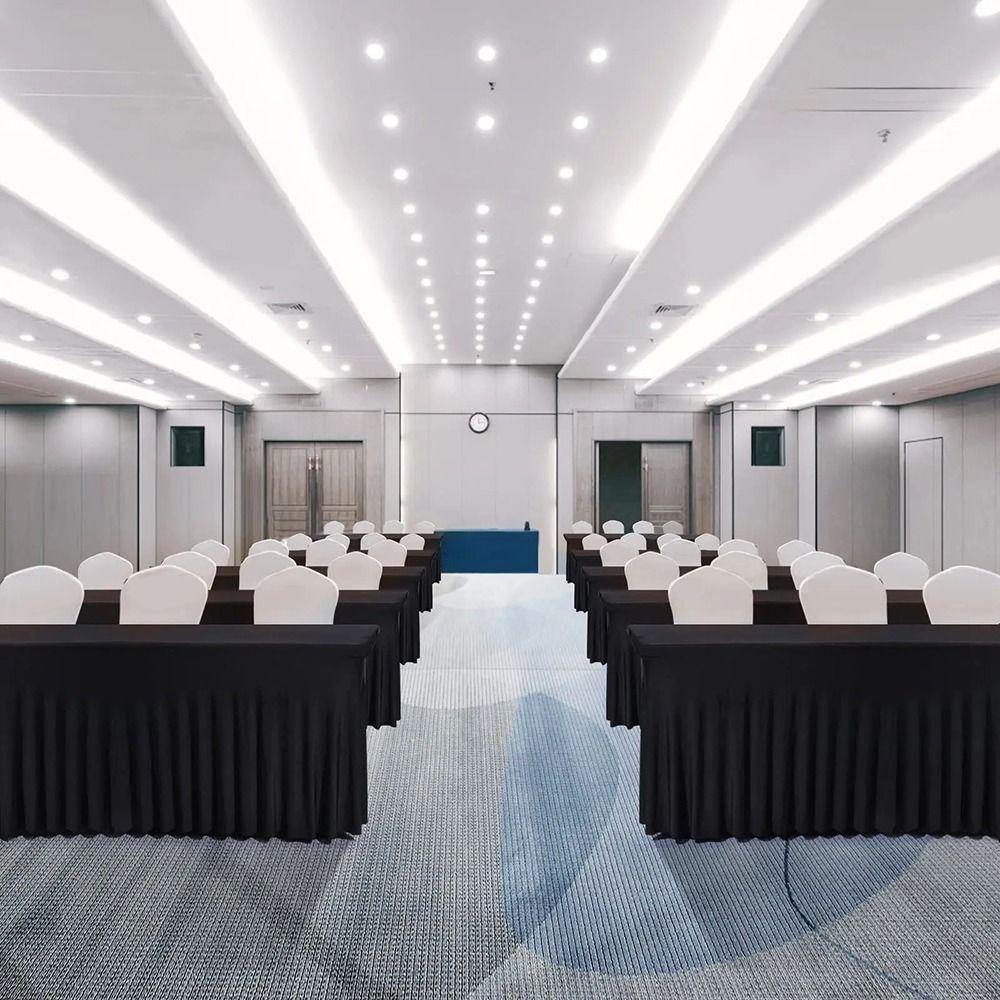 Spandex Table Skirt 4/6FT Table Cover New Stretch Tablecloth  for Rectangle Tables