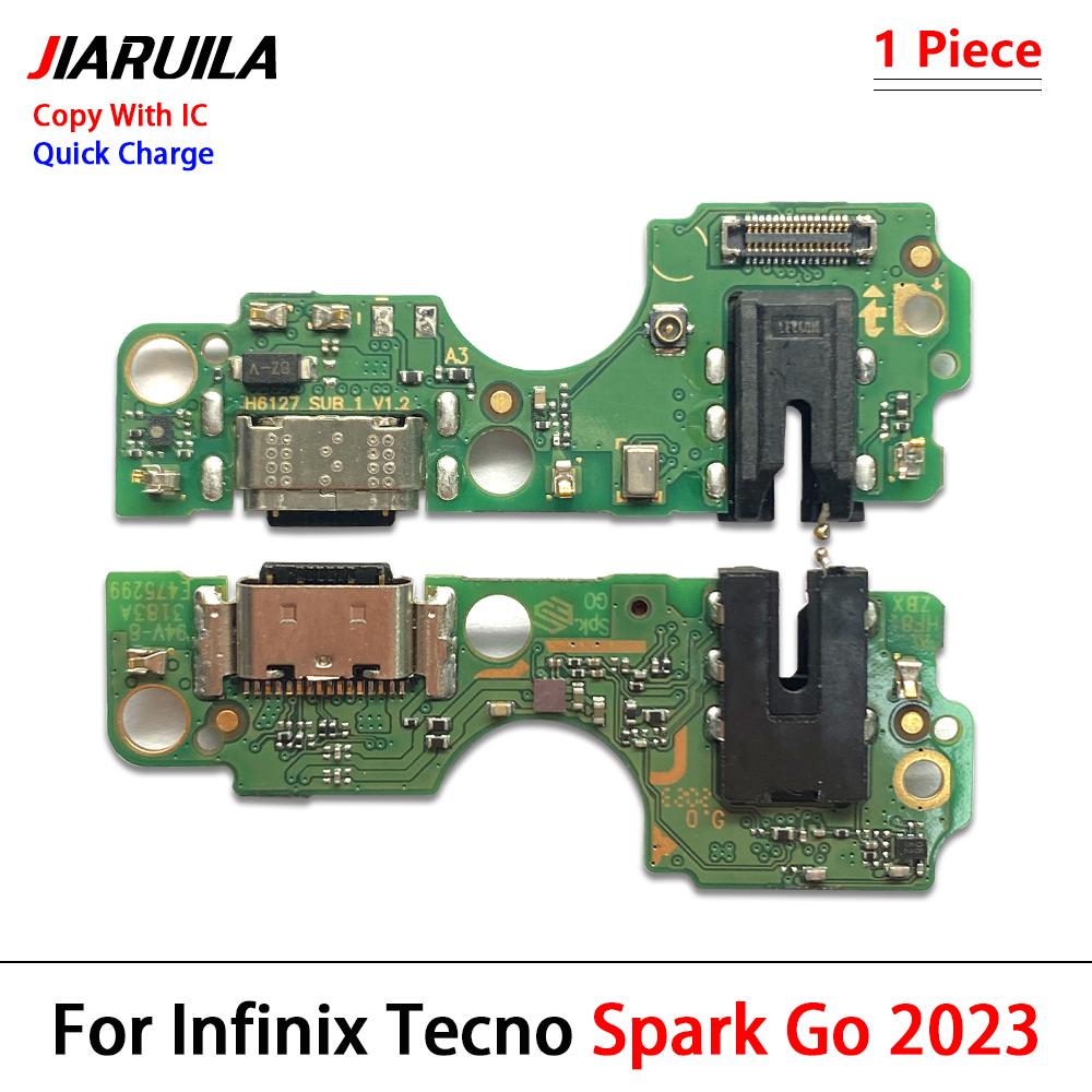 New Bottom Charging USB Date Dock Microphone Charger Flex Cable For Tecno Pop 1 Spark 1 6 Air 7 Pro 7T 8 8C 8P 8T 11C Go 1116