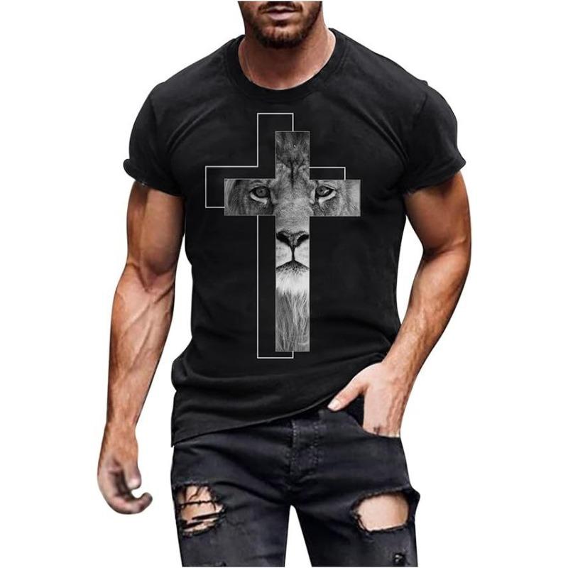 

3D Printed Men s Casual Loose Short Sleeved T-shirt for Dropshipping Shirt 6XL