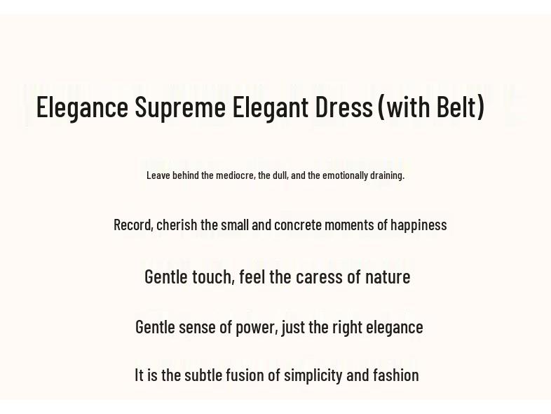 Women's Elegant Linen Blend Midi Dress
