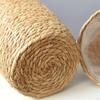 Plant Pots Replacement Containers Color with Waterproof Plastic Liner Woven Rattan Pot
