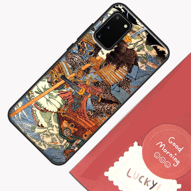 Japanese Ukiyo-e Art Phone Case For Samsung Galaxy S26 S25 Ultra S20 S21 S22 S23 S24 S10 Plus S25 FE Cover Shell