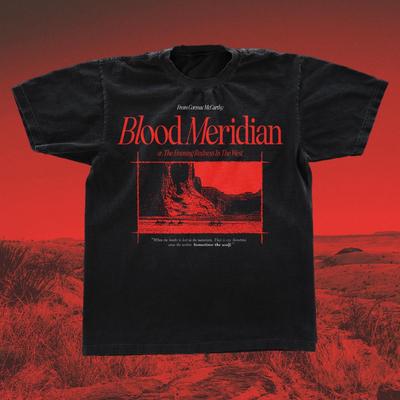 Blood Meridian T-Shirt – Cormac McCarthy Graphic Tee, Western Novel Shirt