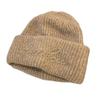 Wool Blend Letter Knitted Hat For Women Winter Cold Weather Warmth