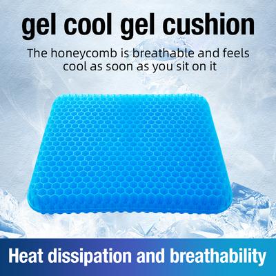 Oft and Elastic Silicone Multi-purpose Car Seat Cushions, Detachable Covers with Durable Zippers, Anti-slip and Decorative for H