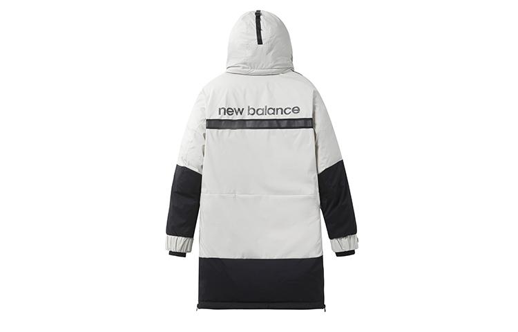 New Balance Down Jackets Unisex Ecru Hooded Thickened NPA44023-BEI