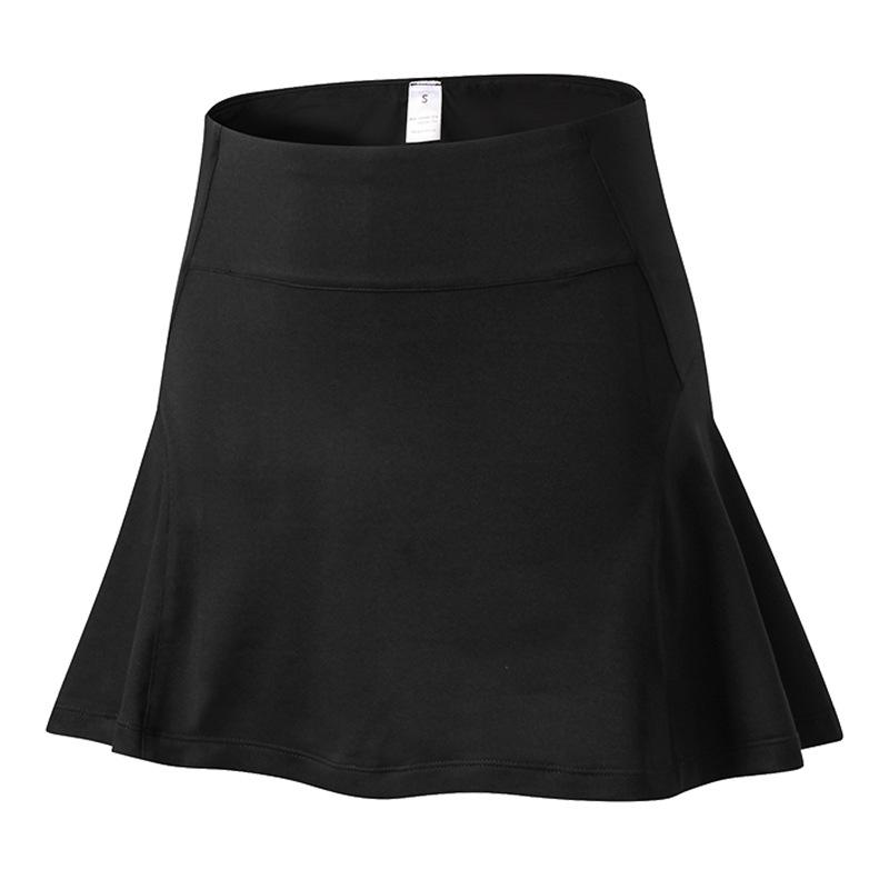 Women Running Skirt High Waist Double Layer Fitness Quick Dry Short Skirt