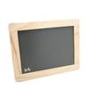 4 Slates 21.5 X 17 Cm - Wooden Border