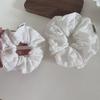 Girly White Lace Large Intestine Elastic Hair Tie - Forest Style Fairy Rubber Band