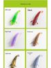 Yanbangbang Floating Soft Shrimp Lure for Black Pit Bass & Mandarin Fish, Artificial Worm Bait, Free Ned Rig.