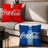 Modischer Aufdruck C-Coca C-Cola Kissenbezug Geeignet für Schlafzimmer Wohnzimmer Autos Heimdekoration