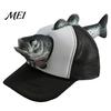 Breathable Mesh Trucker Hat Bass Fish Hat, Realistic 3D Novelty Cap, Adjustable Fishing Cap Sun Hilarious for Men Anglers Outdoor Camping Design