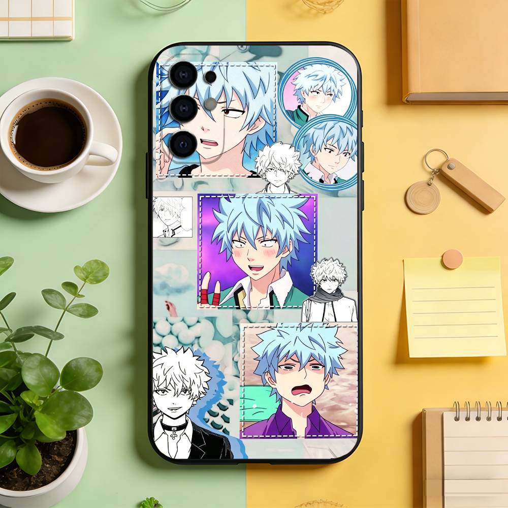 

Kaidou Shun Phone Case Black Silicone Soft For Samsung S25,S24,S21,S22,S23,S30,Ultra,S20,Plus,Fe,Lite Samsung S25ULTRA