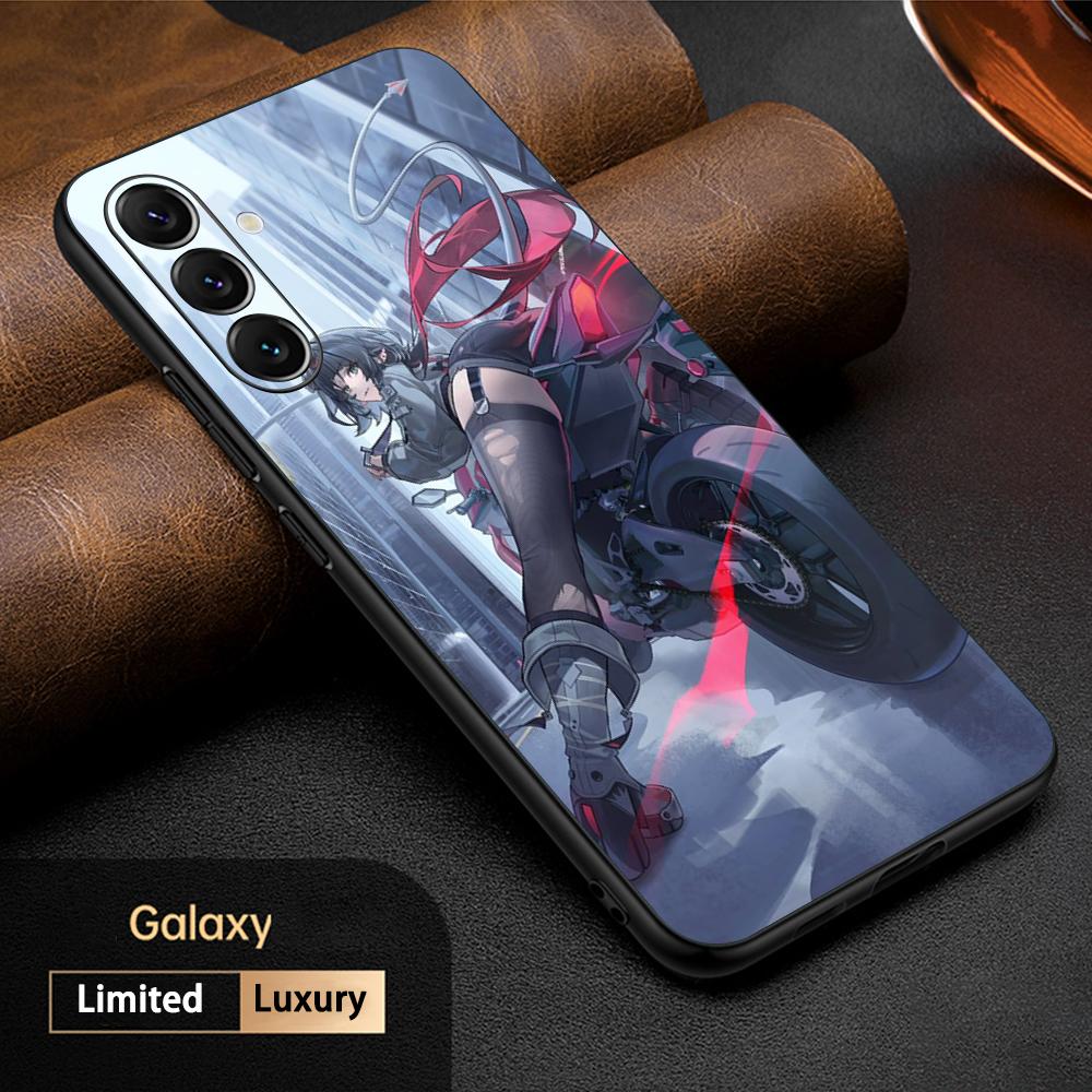 

Jane doe zone zero cool girl design Phone Case For Samsung Galaxy S25 S24 S23 S22 S21 S20 Plus Ultra Note20 Soft Black Samsung S24 Plus