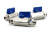Pneumatic 304 Stainless Steel Ball Valve with Manual Male Thread Air Tube Connector