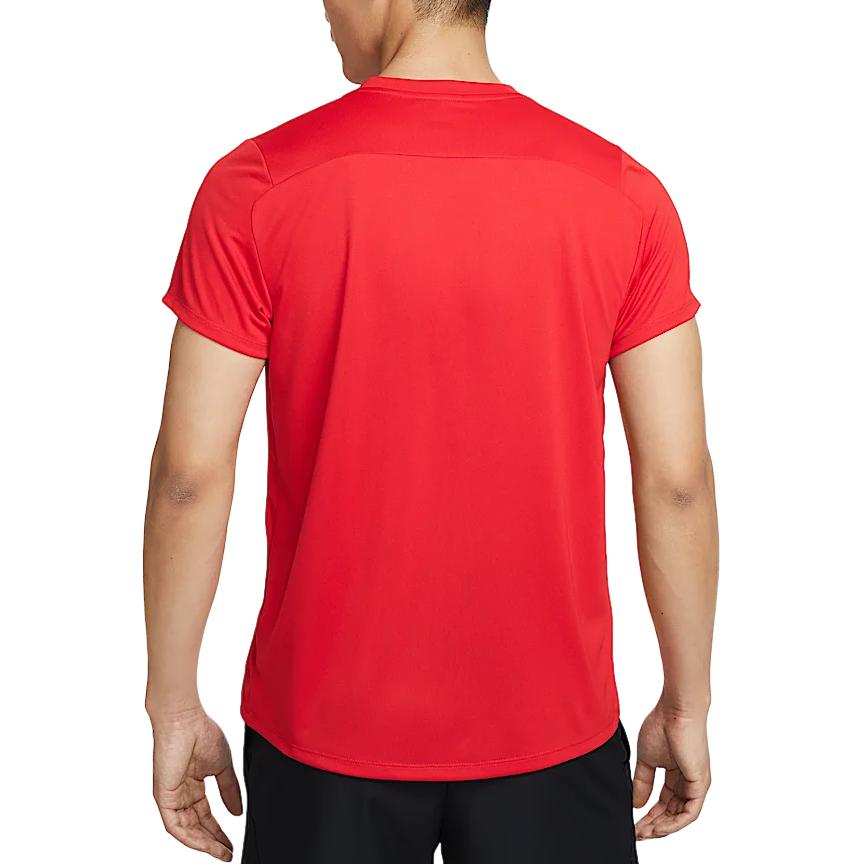 Nike Court Victory Dri-Fit FW24 Quick-Dry Tennis T-Shirt Men Tops University-Red White FZ6922-657