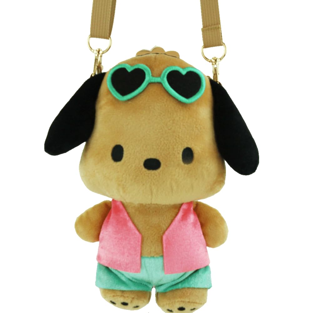 Sanrio Pochacco Suntan Plush Mini Shoulder Bag