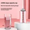 New Oral Irrigator Portable Dental Water Flosser USB Rechargeable Water Jet Floss Tooth Pick 4 Jet Tip 220ml 3 Modes Teeth Clean
