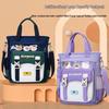 Children's Large Capacity Tutoring Tote Bag - Boys & Girls Crossbody Homework Storage Bag