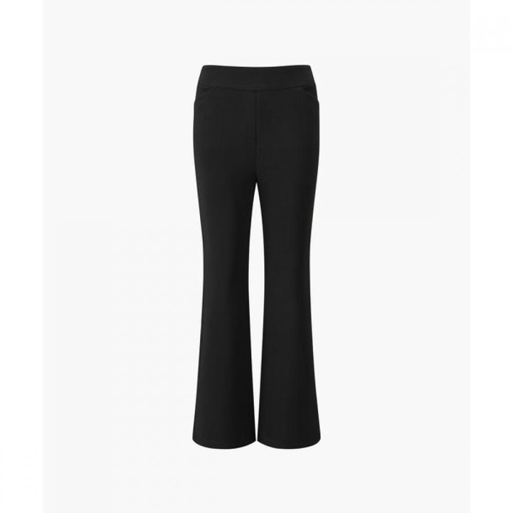 MunSingwear Women S Mink Bonding Bootcut leggingS Black Mr422pwmo6