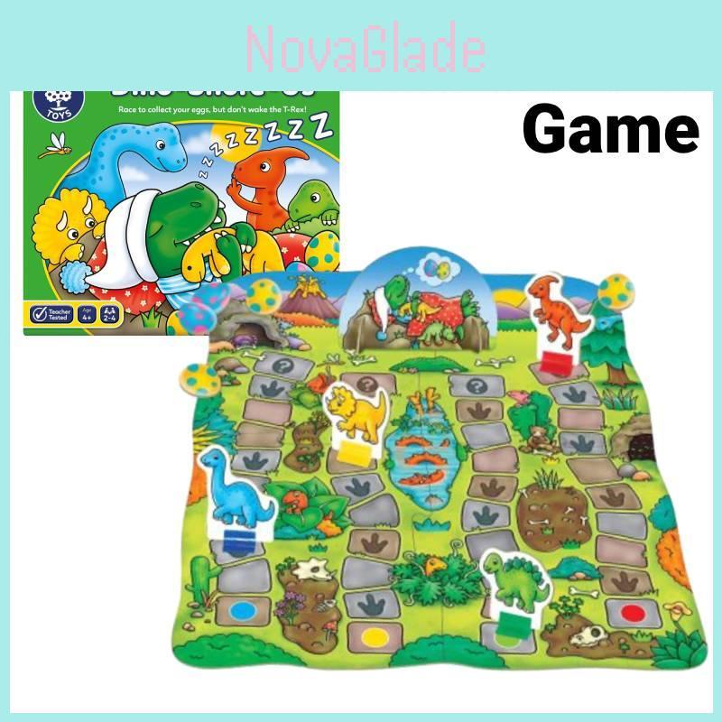 Orchard Toys Dinozaur Chrapanie Rozbijanie Planszowa Gra Edukacyjna dla Dzieci