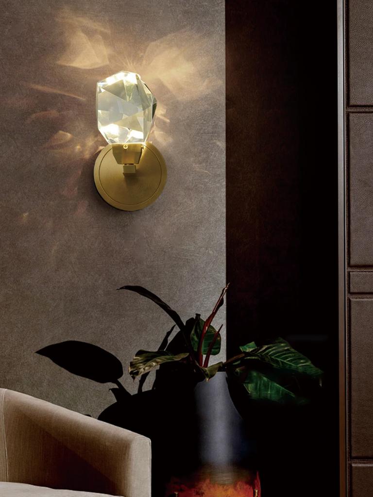 Gold/silver Modern LED Luxury Wall Light Sconces Fixtures,Bedroom Lamp,Hallway,Background Wall Nordic Indoor Room Decoration