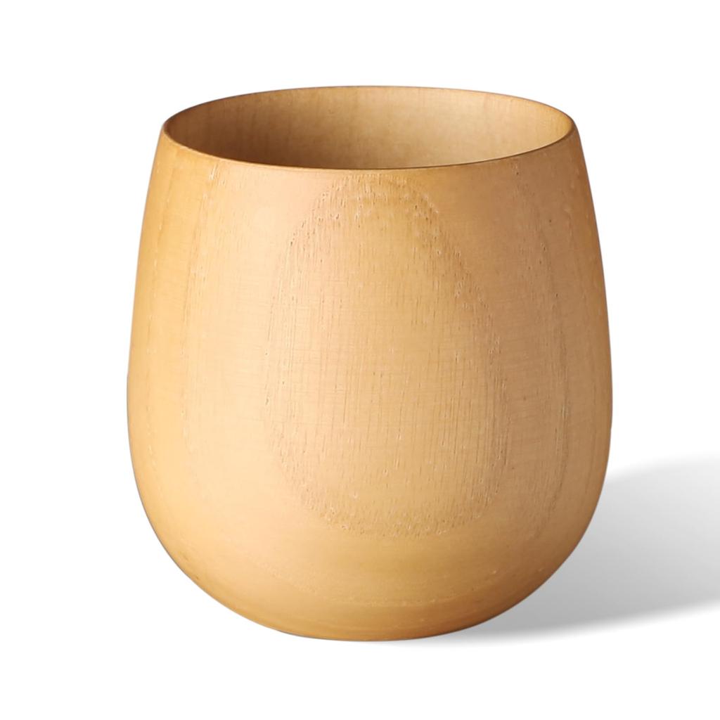 Natural Wood Cup, Teacup, Egg Cup, Wooden Lacquer Cup, Free Cup, Mug, Teacup, Dishwasher Safe, 200ml