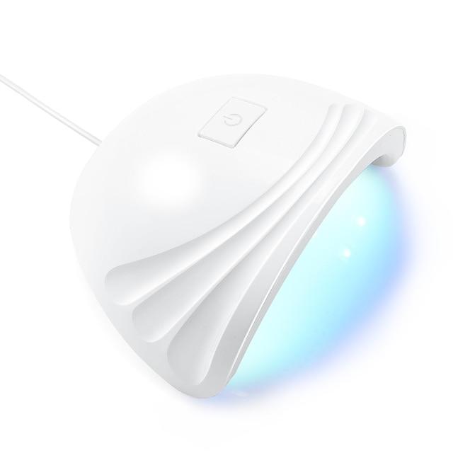 

54 Вт УФ-светодиодная лампа для ногтей, 18 шт. светодиодов для маникюра, гель-сушилка для ногтей, лампа для сушки лака, 60 s/90 s/120 s, автоматический датчик времени, маникюрные инструменты для женщин, красота