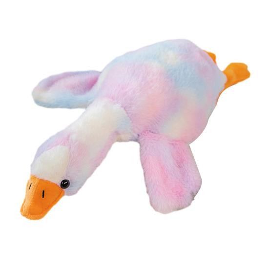 

Плюшевая кукла-гусь с длинным телом, подушка для обнимания, мягкая обнимаемая мягкая игрушка для детей и взрослых, поддержка поясницы, подушка для сна для снятия тревоги, декор для спальни 50 cm разноцветный