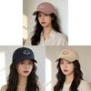 Cotton Baseball Cap With Embroidered Letters For Casual Sun Protection Men Women