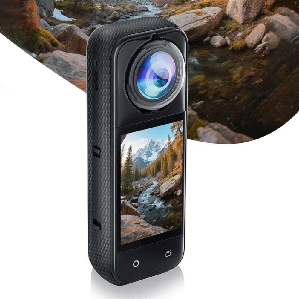 Lens Protective Cover Anti-Scratch Lens Protector Protective Lens Cap Cover for Insta360 X5 Accessories