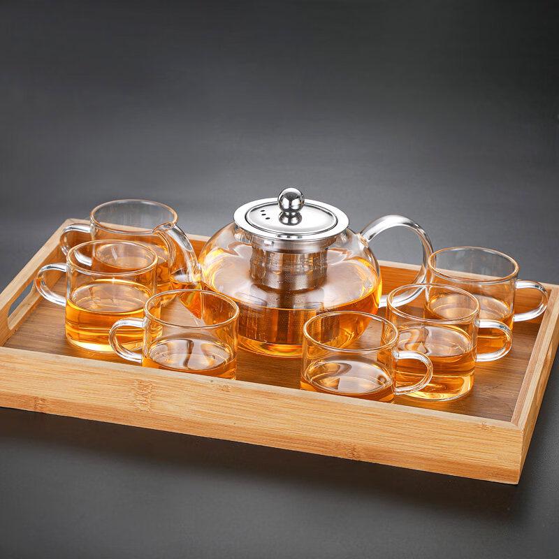 ZISIZ Heat-Resistant Glass Teapot