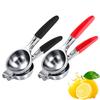 Presse-citron Extra Large, Presse-citron Juicer Acier Inoxydable, Presse-agrumes Manuel Robuste à Main