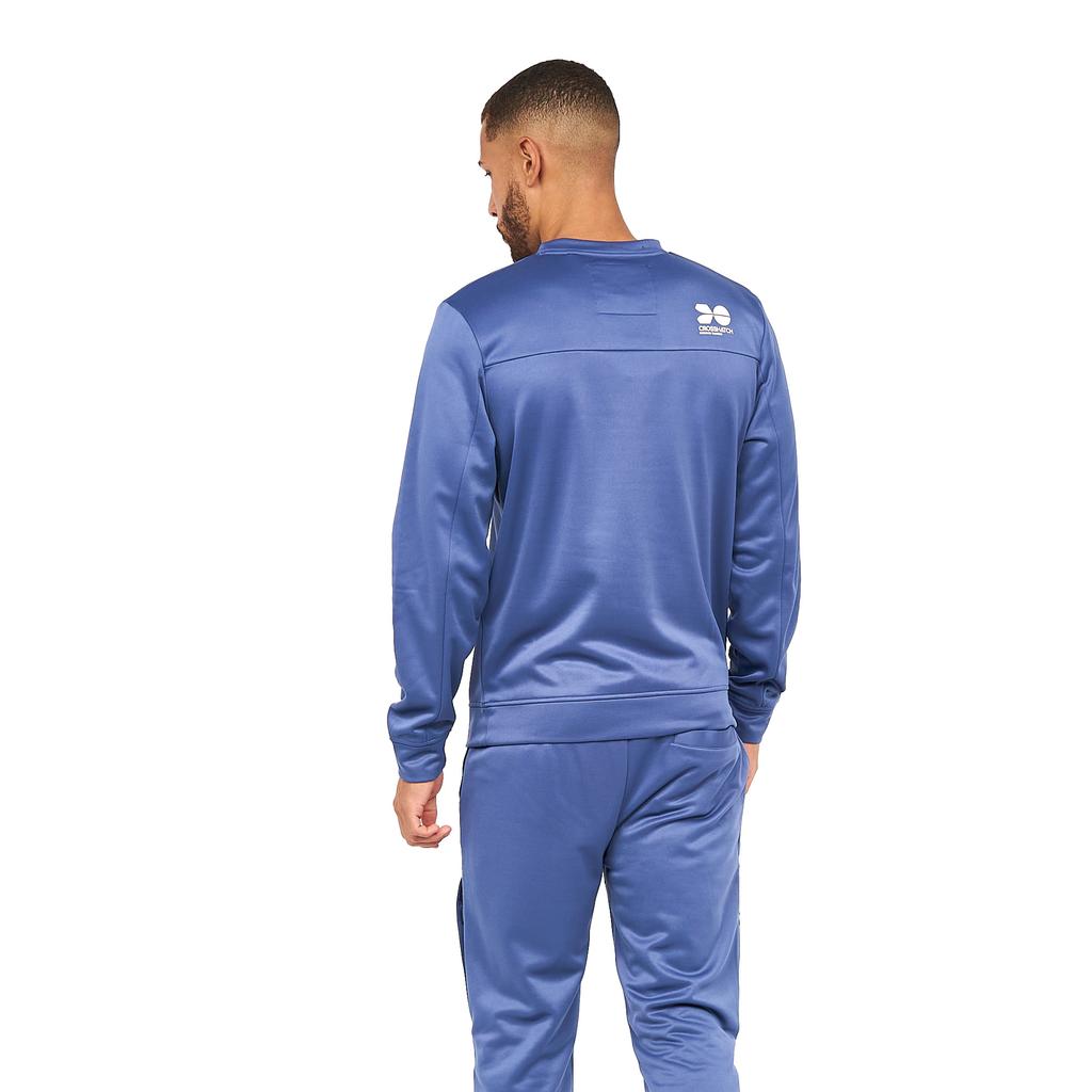 Crosshatch Mens Langtons Crew Neck Track Top