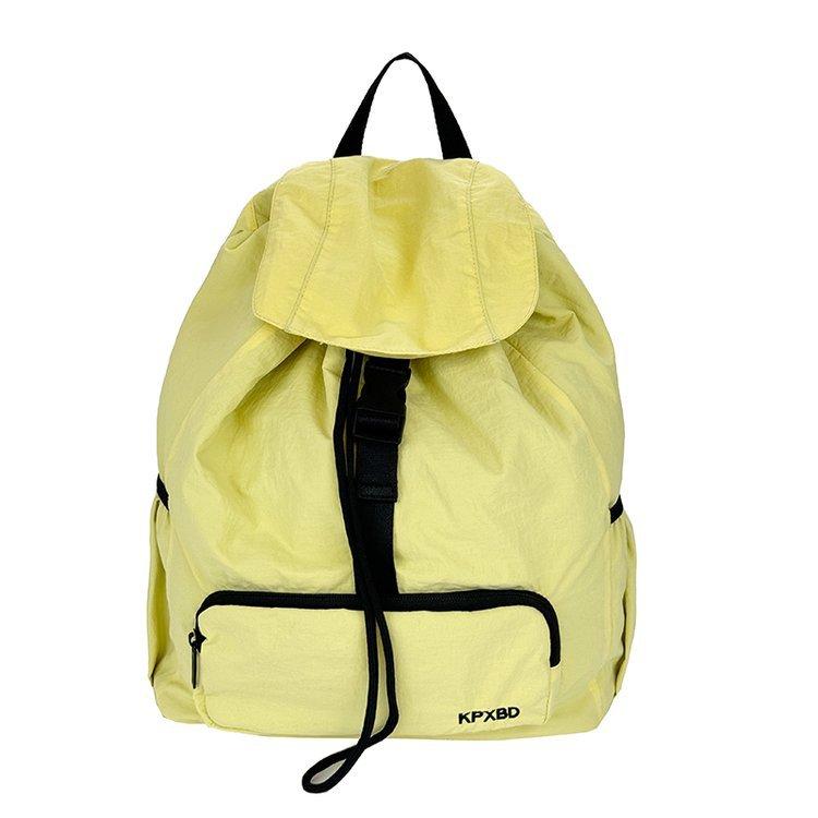 Schoolbag Campus Schoolbag Korea Light and Thin New Leisure Large Capacity Simple Travel Outdoor Light Backpack Backpack Explosion