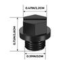 Convenient Pool Pump Drain Caps Set User Friendly Drain Plug Set Waterproof Pool Pump Drain Pipe Caps Simple Install