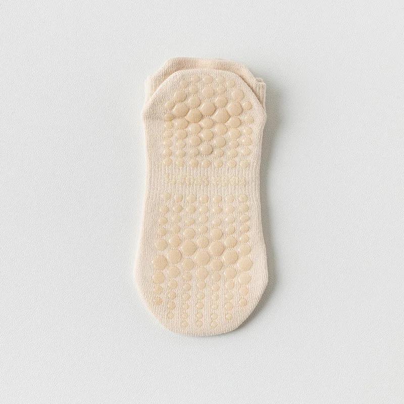 Breathable Cotton Low Cut Yoga Socks with Non-slip Design for Gym, Fitness, Dance, and Pilates In Multiple Colors