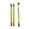 2Pcs Golf Alignment Rod 3 Section Collapsible Aiming Swing Putting Training Aid Direction Indicator Fiberglass Golf Alignment Stick Golf Accessories
