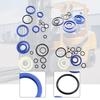 Manual Pallet Truck Hydraulic Parts Rubber Oil Seal Set Forklift Repair Kit for Pallet Lift and Sealing Performance